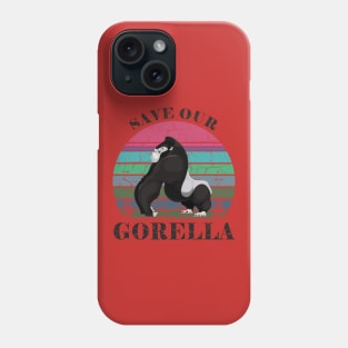 save our gorella Phone Case