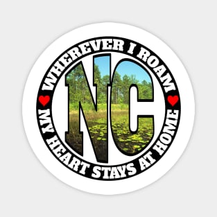 Heart Stays Home - North Carolina Magnet