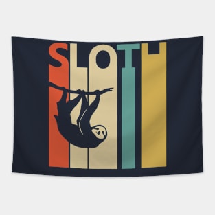 Funny Vintage Sloth Gift Tapestry