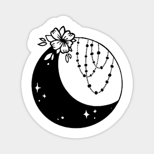 Boho Moon T-Shirt Magnet