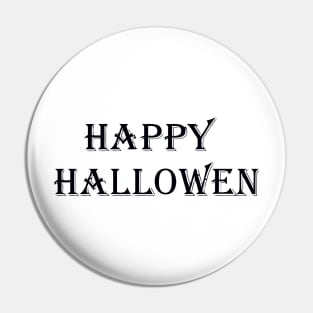 HAPPY HALLOWEN Pin