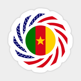 Cameroon American Multinational Patriot Flag Series 1.0 Magnet