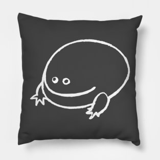 It is Wednesday my dudes. Funny, minimal Frog design Pillow