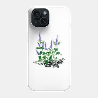 June 20th birthday flower Phone Case