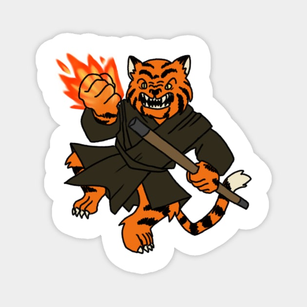 Tabaxi Monk Magnet by NathanBenich