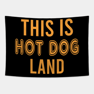 Hot Dog Land Tapestry