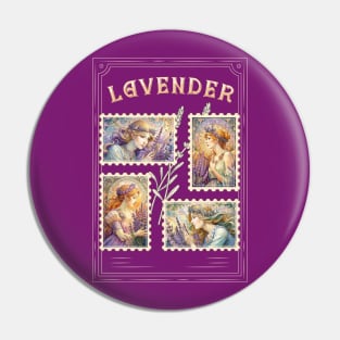 Provence. Lavender Pin