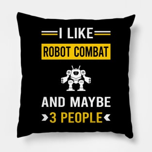 3 People Robot Combat Robots Pillow