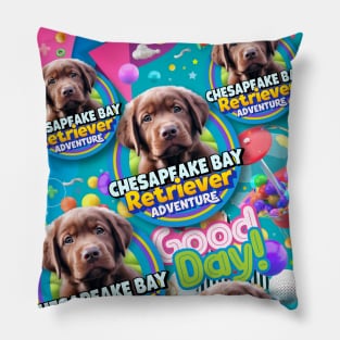 Chesapeake Bay Retriever Puppy Pillow