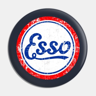 Esso Vintage Scratch Pin