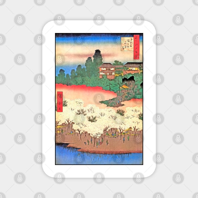 Japanese Art - Hiroshige Magnet by jshep