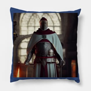 Knights Templar in The Holy Land Pillow