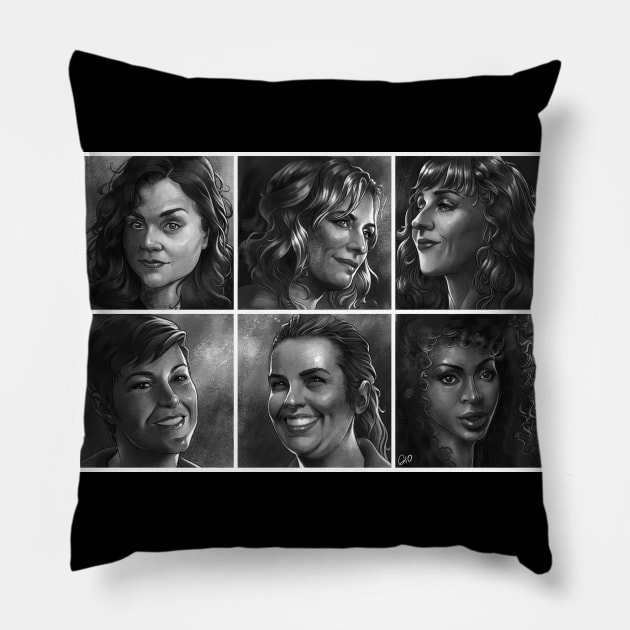 Supernatural Women Pillow by GioGui