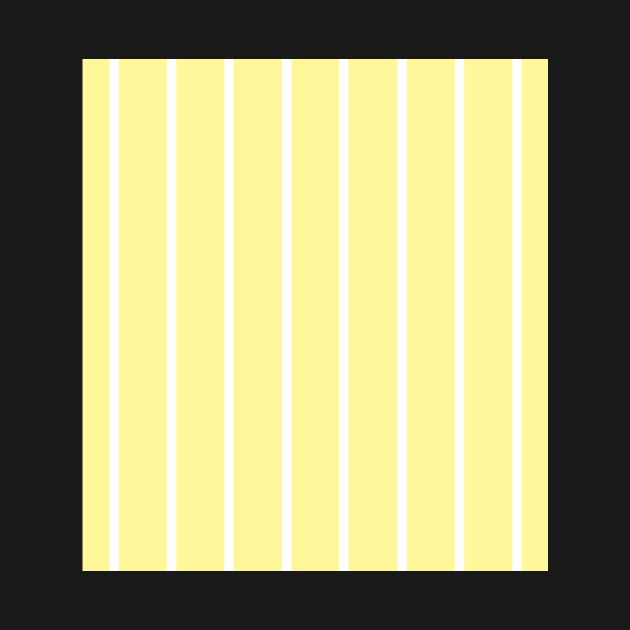 Narrow yellow and white stripes 2 by bettyretro