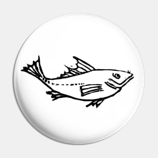 Family Shirt Series: The Henry Fish (Dark) Pin