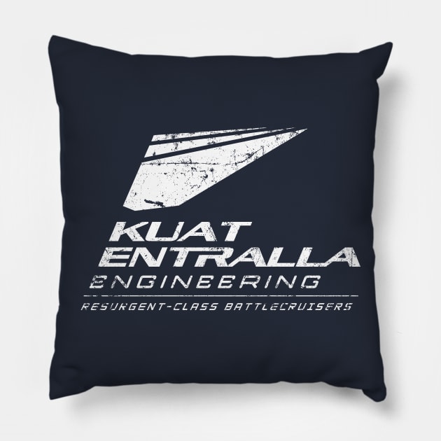 Kuat Entralla Engineering Pillow by MindsparkCreative