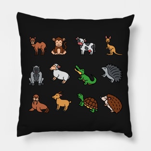 Cute animal zen mode Pillow