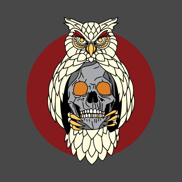 skull owl by isi group