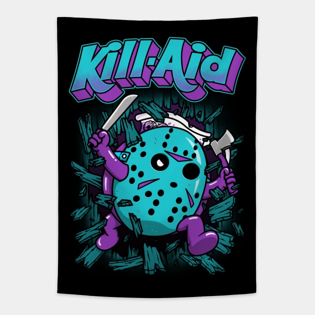 Kill-Aid Rotten Grape Flavor Tapestry by pigboom