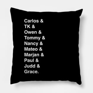 9-1-1: Lone Star Character Names Pillow