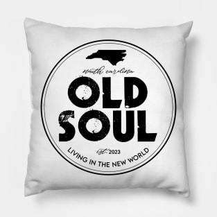 Old Soul North Carolina - Rich Men Pillow