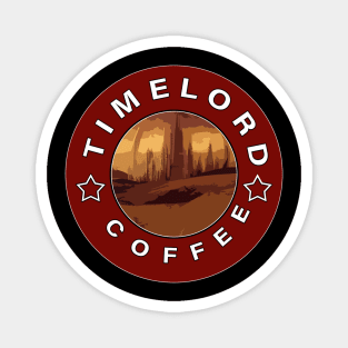 Timelord Coffee Magnet