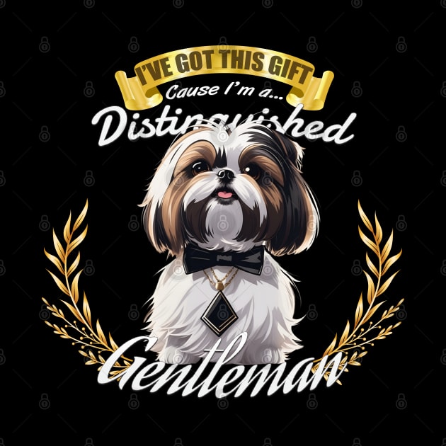 The Distinguished Shih Tzu Gentleman by Asarteon