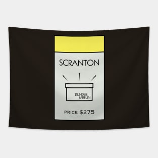 Scranton Property Card Tapestry