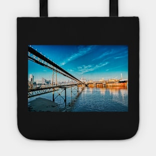 View of the River Thames & London Skyline Tote