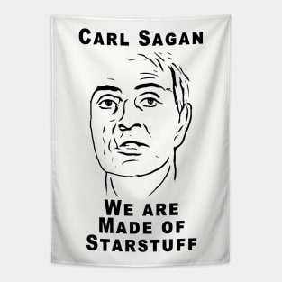 Carl Sagan Starstuff Quote Tapestry