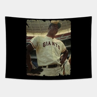 Willie McCovey in San Francisco Giants Tapestry