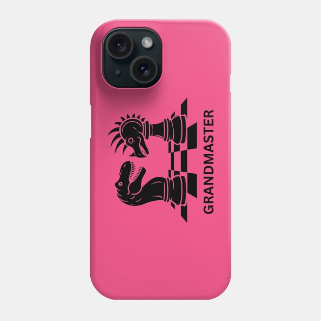 Dinosaur Chess Faceoff Phone Case by Shawn's Domain