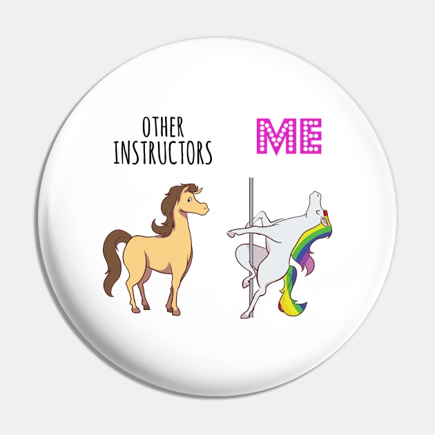 Other instructor Unicorn Pin by IndigoPine