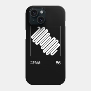 Bend Sinister / Minimalist Graphic Design Fan Artwork Phone Case