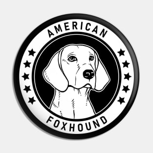 American Foxhound Fan Gift Pin