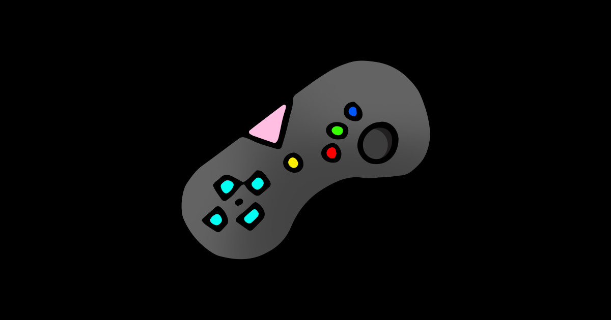 Game Controller Doodle Art Game Controller Sticker TeePublic