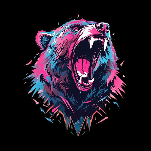 angry bear by dorapeterx