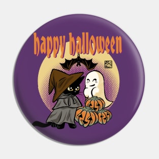 Halloween day with friends Pin