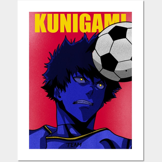 Kunigami Blue Lock - Blue Lock Anime - Posters and Art Prints