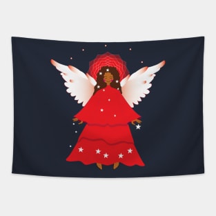 Angel Red Tapestry