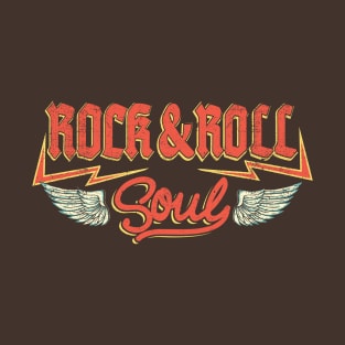 Rock And Roll Soul: Vintage Rock Design For Music Lovers T-Shirt