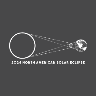 2024 North American Solar Eclipse T-Shirt