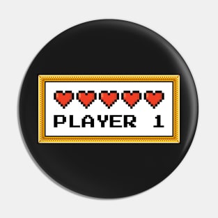 Player 1 Pin