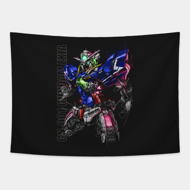 Gundam Exia Tapestry by Shawngkolon