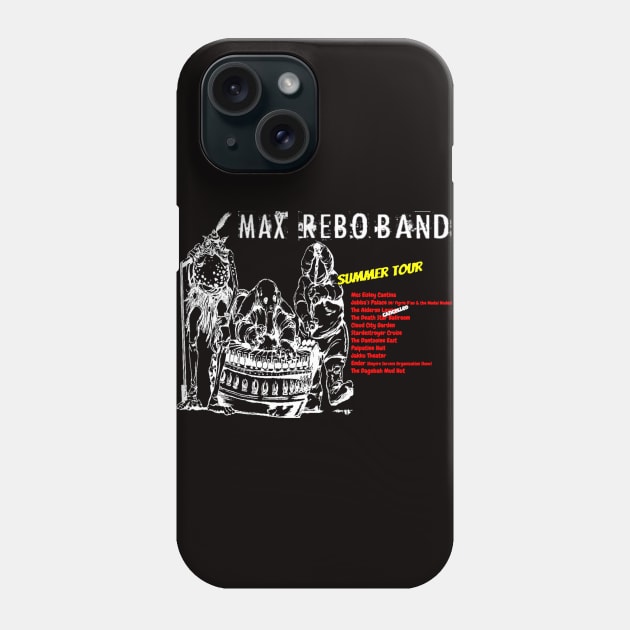 Max Rebo Band, Summer Tour Phone Case by drgonzosassistant