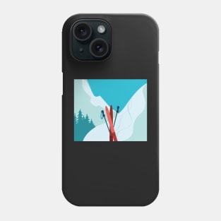 Winter landscape Phone Case