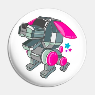 Robo Puppy Pin