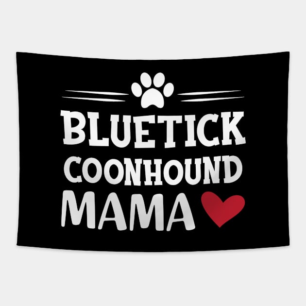 Bluetick coonhound mama Tapestry by KC Happy Shop