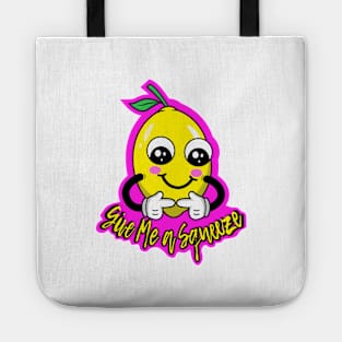 Give me a squeeze -Lemon Tote