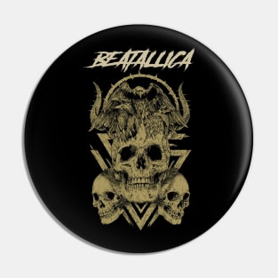 BEATALLICA BAND MERCHANDISE Pin